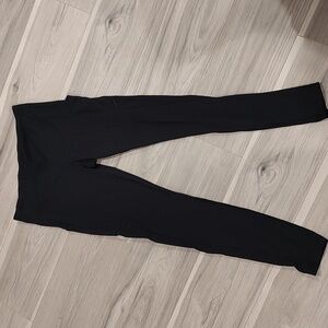 Black Lululemon leggings, size 8